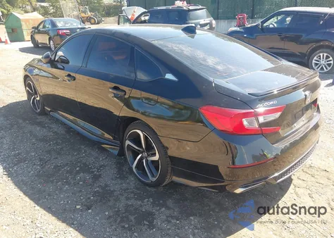 2019 Honda Accord Sport from USA, damaged, VIN 1HGCV1F37KA070664